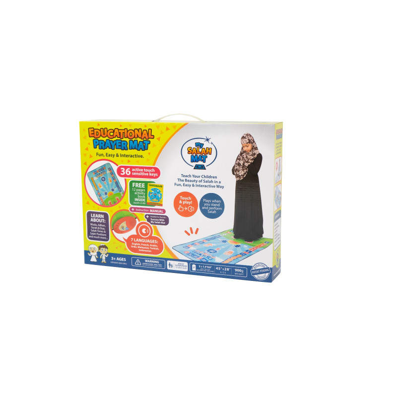 Tapis de prière éducatif et interactif en langue française pour enfant  musulman (Electronic Intelligent Prayer Mat / Smart Salat Carpet) -  Electronique sur